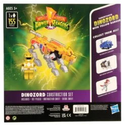 Power Rangers Dinozord Construction Set With Figure 150+ Pieces -Halloween Costumes Store GRACTPR3523 6122 B 2 opt