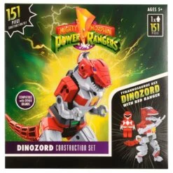 Power Rangers Dinozord Construction Set With Figure 150+ Pieces -Halloween Costumes Store GRACTPR3523 6122 C 1 opt