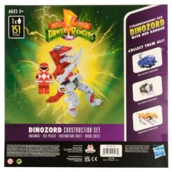 Power Rangers Dinozord Construction Set With Figure 150+ Pieces -Halloween Costumes Store GRACTPR3523 6122 C 2 opt