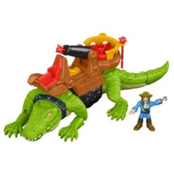 Imaginext Walking Crocodile & Captain Hook Action Figure 40cm -Halloween Costumes Store GRADHH63 6447 9633 2 opt