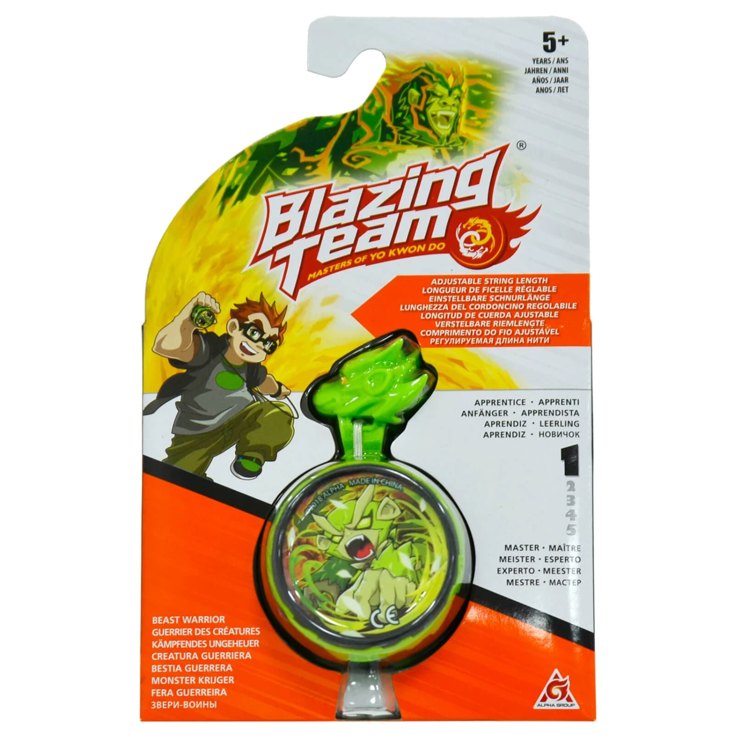 Blazing Team Yo-Yo Beast Warrior Yo Kwon Do Adjustable String 4 Blazing Team Yo-Yo Beast Warrior Yo Kwon Do Adjustable String - Image 2