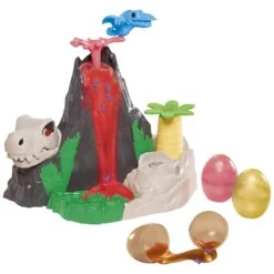 Play-Doh Slime Lava Bones Island Dino Crew Playset 4 Egg Tubs -Halloween Costumes Store GRAF1500 6423 RC00 2