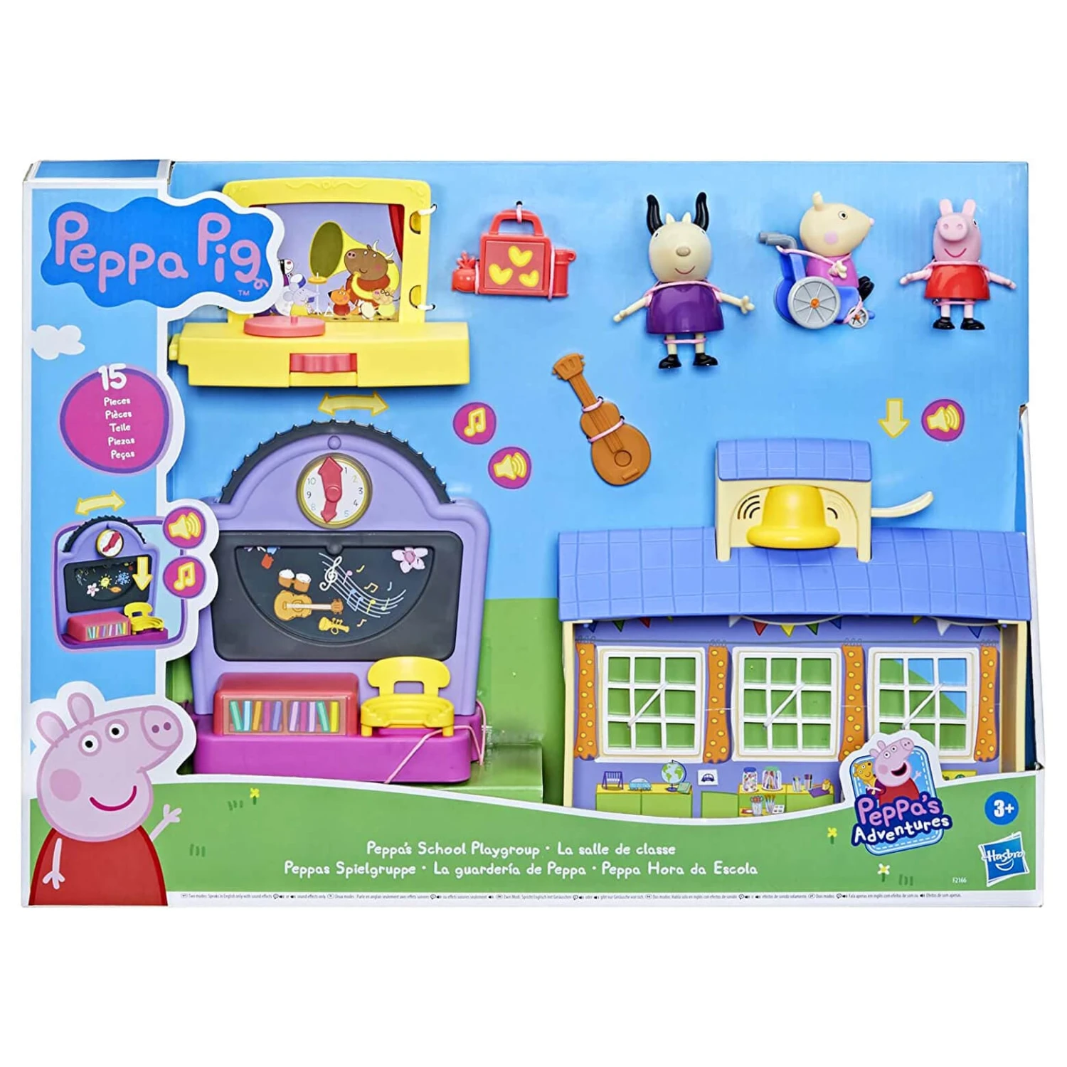 Peppa Pig Peppa's School Playgroup Interactive Playset 15 Pieces 3 Peppa Pig Peppa's School Playgroup Interactive Playset 15 Pieces