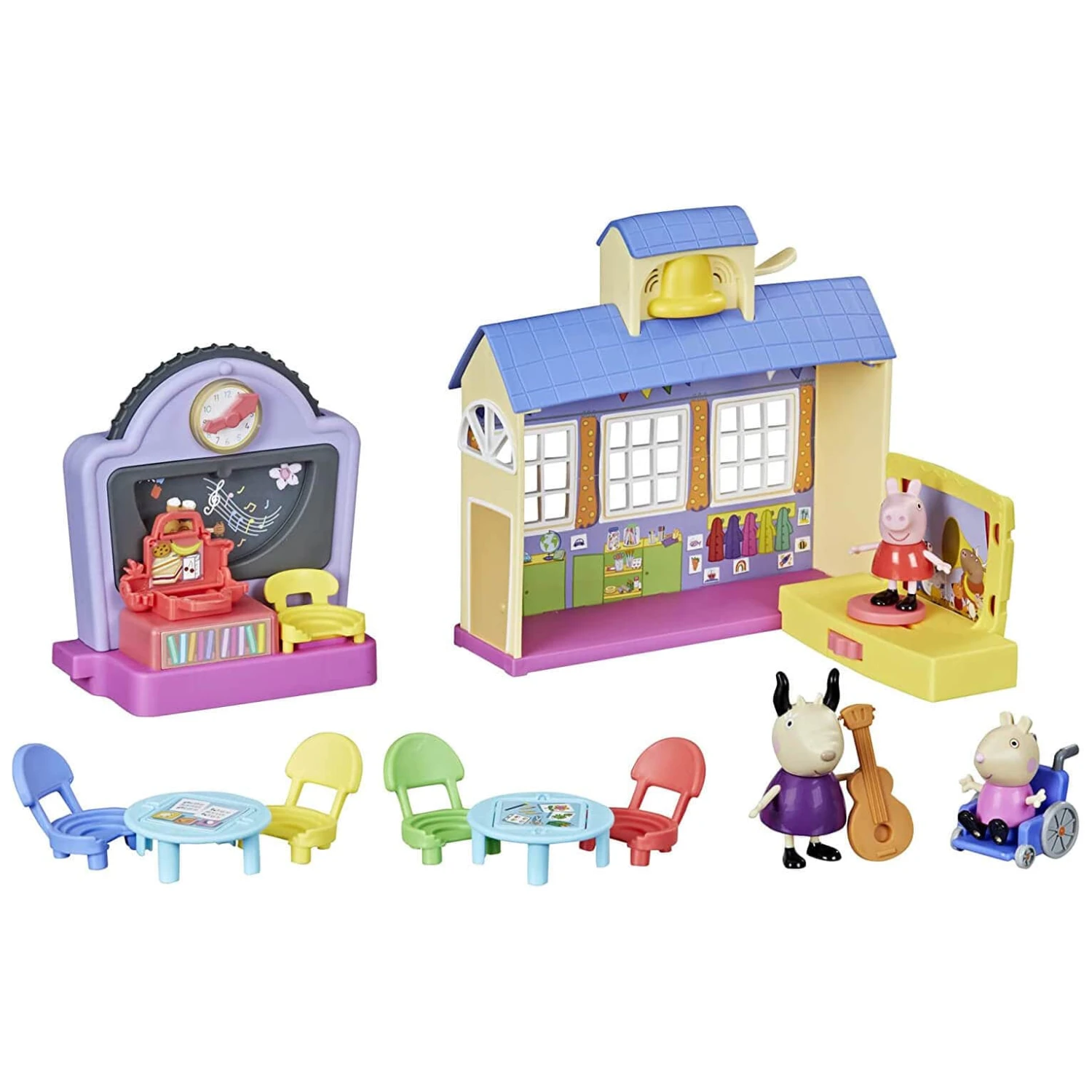 Peppa Pig Peppa's School Playgroup Interactive Playset 15 Pieces 4 Peppa Pig Peppa's School Playgroup Interactive Playset 15 Pieces - Image 2