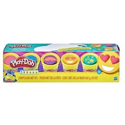 Play-Doh Colour Me Happy Compound 5 Tubs Emojis Dough