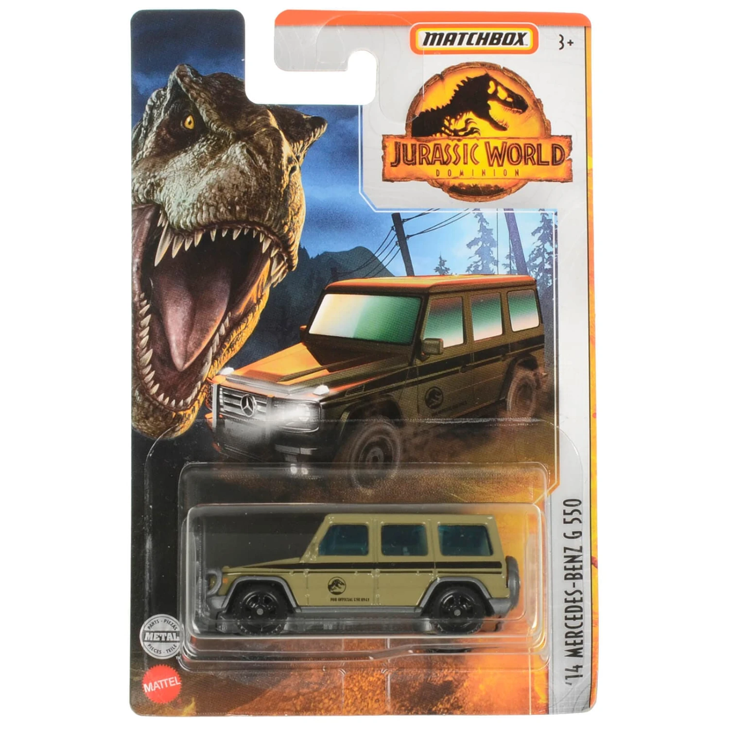 Matchbox Jurassic World Vehicles Die-Cast Car Truck 1:64 6 Matchbox Jurassic World Vehicles Die-Cast Car Truck 1:64 - Image 4