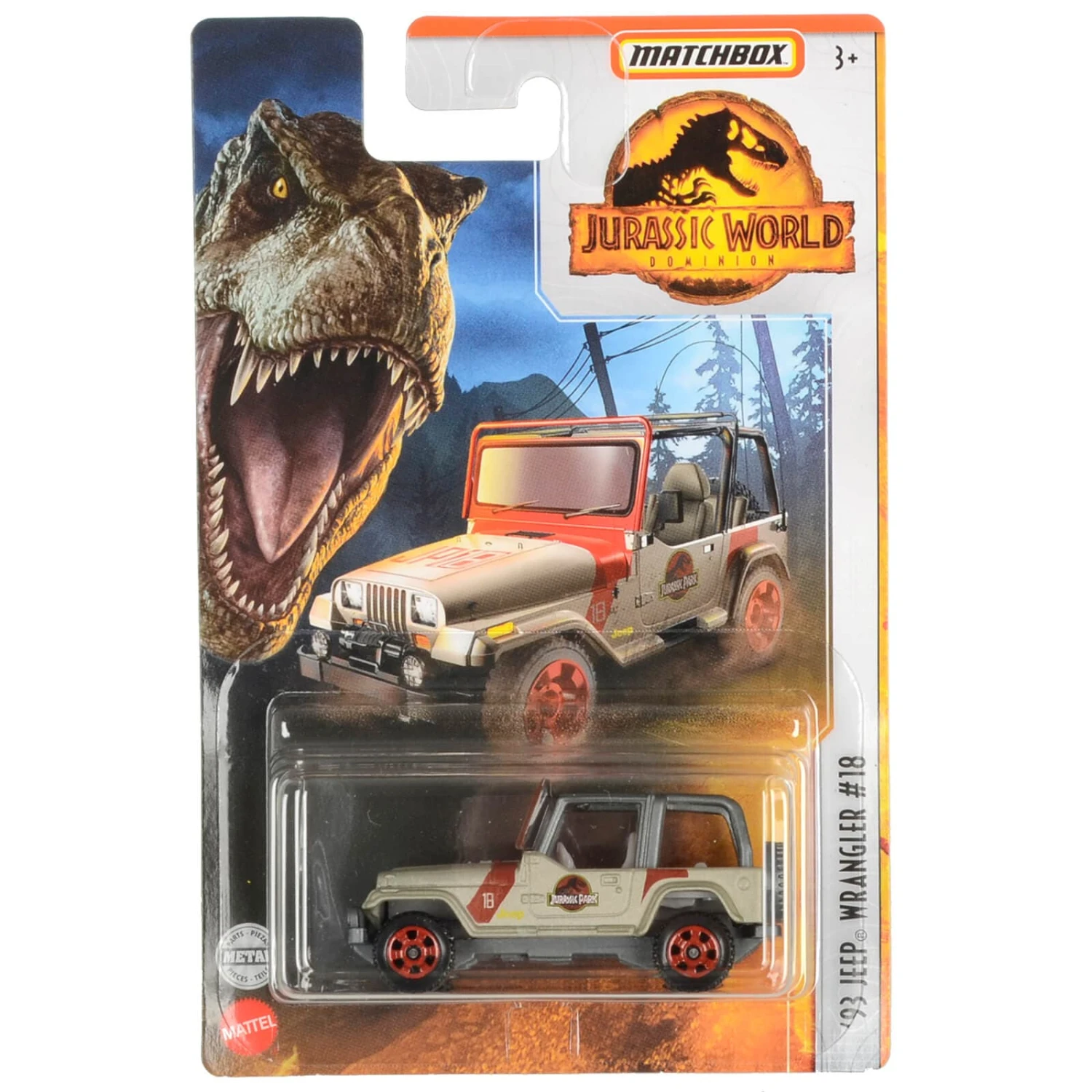 Matchbox Jurassic World Vehicles Die-Cast Car Truck 1:64 8 Matchbox Jurassic World Vehicles Die-Cast Car Truck 1:64 - Image 6