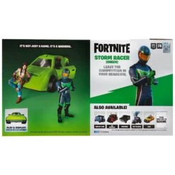 Fortnite Joy Ride Vehicle Whiplash Green Storm Racer Figure -Halloween Costumes Store GRAFNT1020 6382 5 opt