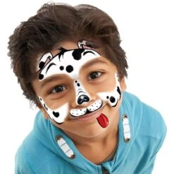 Face Paintoos Pack 5 Tattoos Designs Fancy Dress Fun Art -Halloween Costumes Store GRAFP002 6119 3 opt