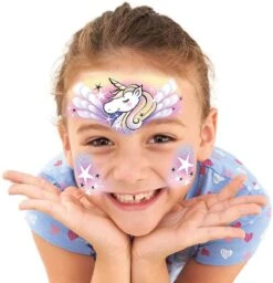 Face Paintoos Pack 5 Tattoos Designs Fancy Dress Fun Art -Halloween Costumes Store GRAFP003 6119 3 opt