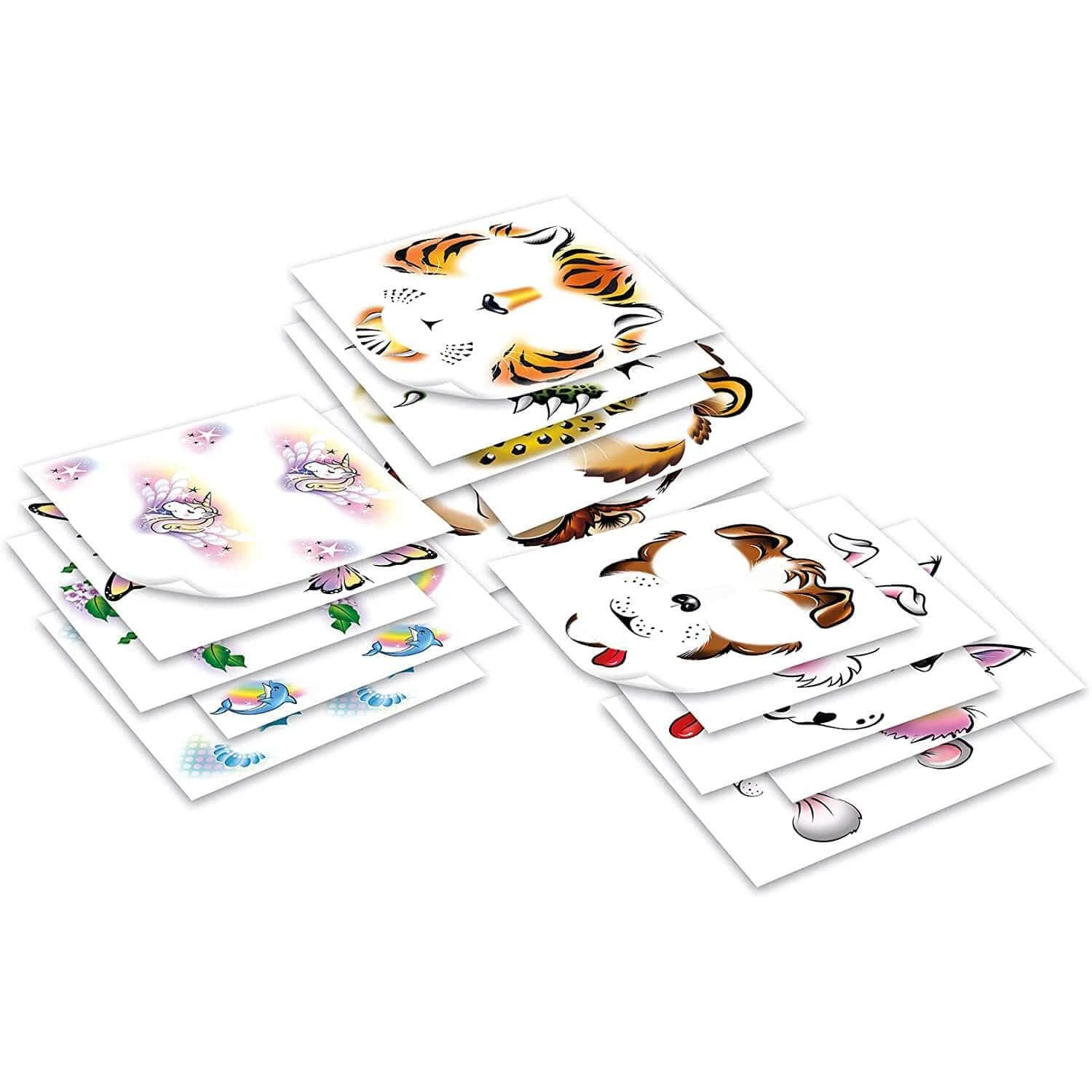 Face Paintoos Party Pack 20 Tattoos Fancy Dress Fun Wild Pet Magic 5 Face Paintoos Party Pack 20 Tattoos Fancy Dress Fun Wild Pet Magic - Image 3