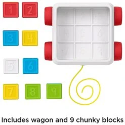 Fisher Price Pull-Along Activity Blocks Numbers Shapes -Halloween Costumes Store GRAGJW10 5978 9393 3 opt