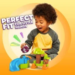 Mega Bloks Peek-a-Blocks Animal Slide Building Set 14 Pieces -Halloween Costumes Store GRAGKX66 6419 B A 4 opt