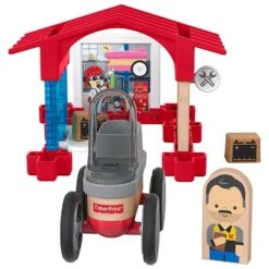 Fisher Price Wonder Makers Garage Building Set 8 Fisher Price Wonder Makers Garage Building Set -Halloween Costumes Store GRAGLM42 5956 9633 3 opt
