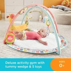 Fisher Price Go Wild Gym & Giraffe Wedge Mat Music Light 9 Fisher Price Go Wild Gym & Giraffe Wedge Mat Music Light -Halloween Costumes Store GRAGMG07 5960 9655 3 opt