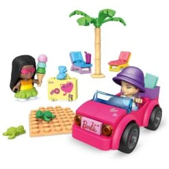 Barbie Mega Construx Building Set 2 Micro Dolls Over 70 Pieces -Halloween Costumes Store GRAGWR31 6191 963A B 2 opt