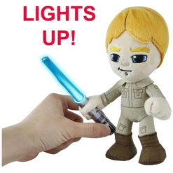 Star Wars Plush Figure With Light Up Lightsaber 20cm -Halloween Costumes Store GRAGXB32 6222 9685 2 opt