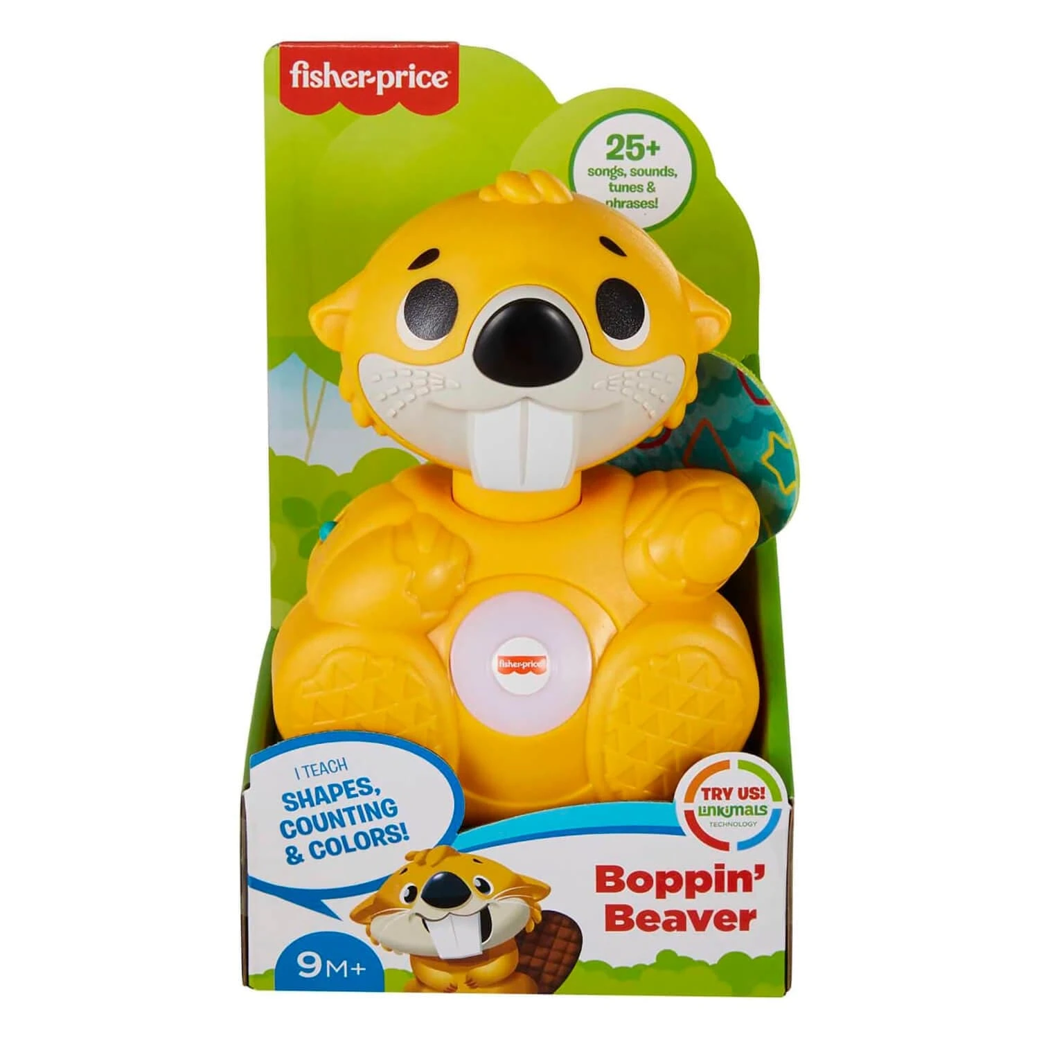 Fisher Price Boppin Beaver Interactive Toy 25+ Sounds Phrases 3 Fisher Price Boppin Beaver Interactive Toy 25+ Sounds Phrases