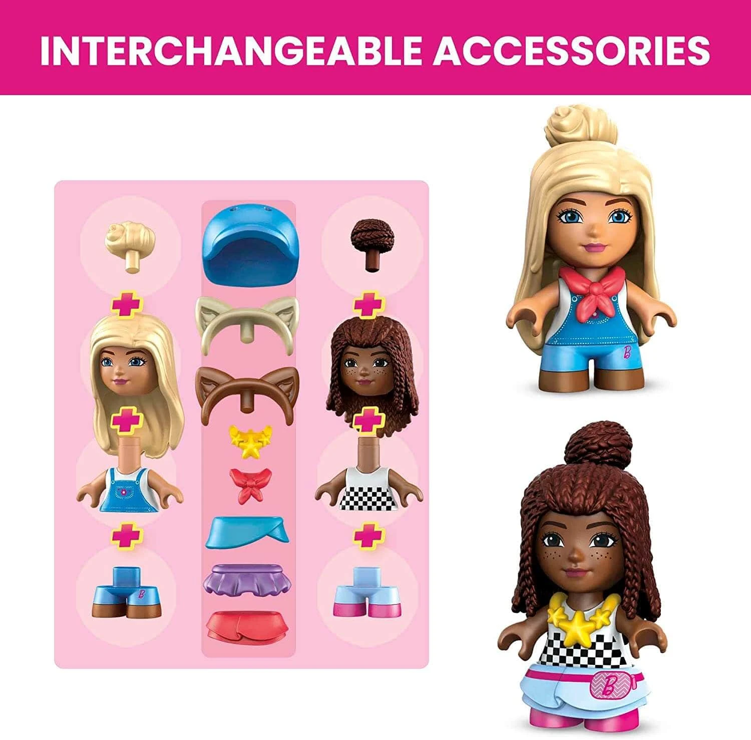 Barbie Horse Stables Mega Construx Building Set 304 Pieces 5 Barbie Horse Stables Mega Construx Building Set 304 Pieces - Image 3