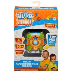 Vlad & Niki Adventure Time Watch Lights 50+ Phrases