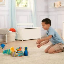 Melissa & Doug Plush Monster 6 Pin Bowling Game With Storage Bag -Halloween Costumes Store HEA12210 6 opt