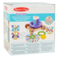 Carousel Pull Toy Wooden Horses Toddler Melissa & Doug 18m+ -Halloween Costumes Store HEA13616 2 opt