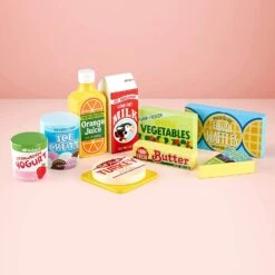 Melissa & Doug Wooden Fridge Food Play Set Hand Painted 9 Pieces -Halloween Costumes Store HEA14076 6 opt