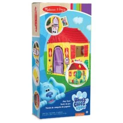 Melissa & Doug Blue's House Play Tent Indoor Outdoor 1.2m -Halloween Costumes Store HEA33022 3 opt