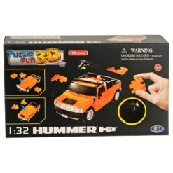 3D Jigsaw Puzzle Car 1:32 Scale Model Plastic Pieces Age 8+ 17 3D Jigsaw Puzzle Car 1:32 Scale Model Plastic Pieces Age 8+ -Halloween Costumes Store HEA57100 B 1 opt