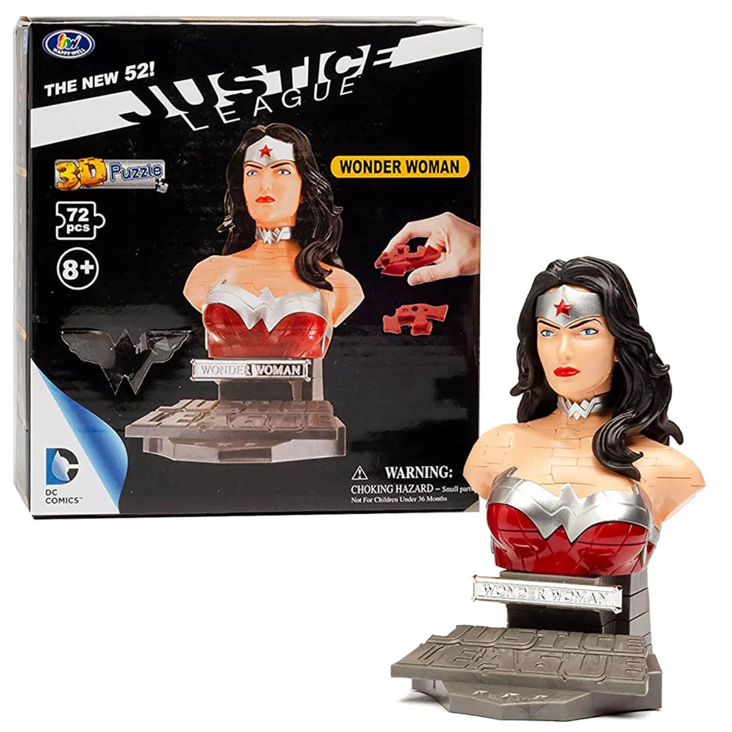 3D Jigsaw Puzzle DC Comics Superhero 72 Plastic Pieces Age 8+ 6 3D Jigsaw Puzzle DC Comics Superhero 72 Plastic Pieces Age 8+ - Image 4