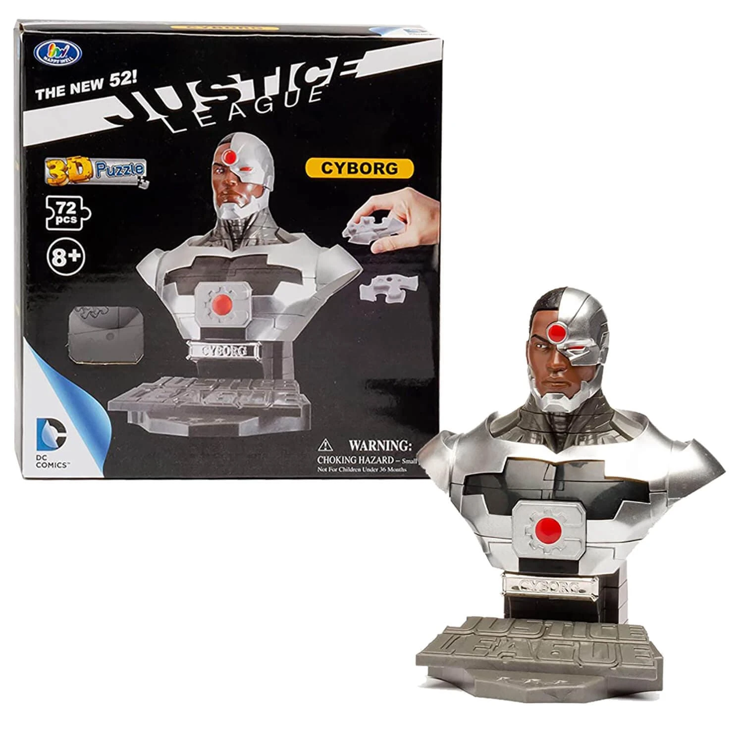 3D Jigsaw Puzzle DC Comics Superhero 72 Plastic Pieces Age 8+ 7 3D Jigsaw Puzzle DC Comics Superhero 72 Plastic Pieces Age 8+ - Image 5