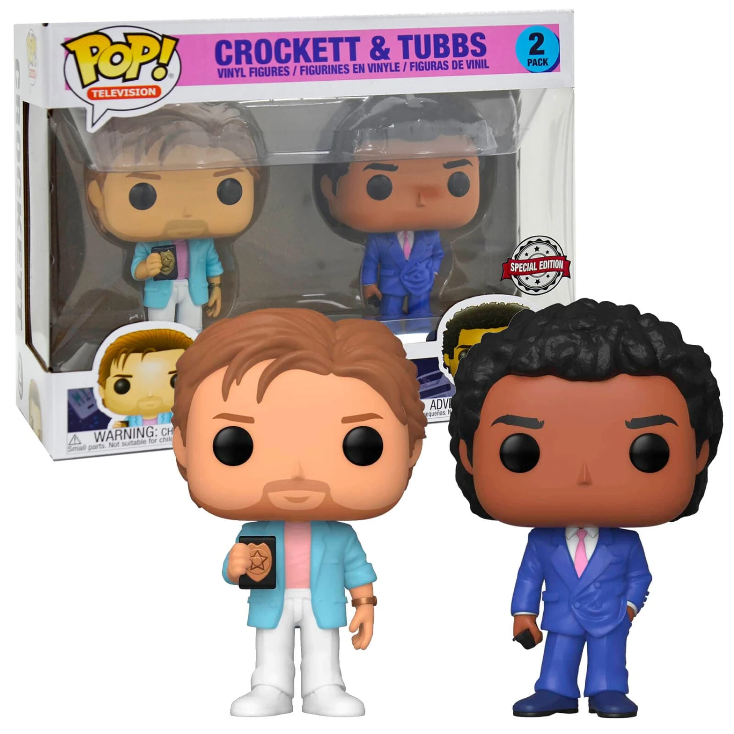 Funko POP! Television Miami Vice 2 Pack Vinyl Figure 10cm 3 Funko POP! Television Miami Vice 2 Pack Vinyl Figure 10cm