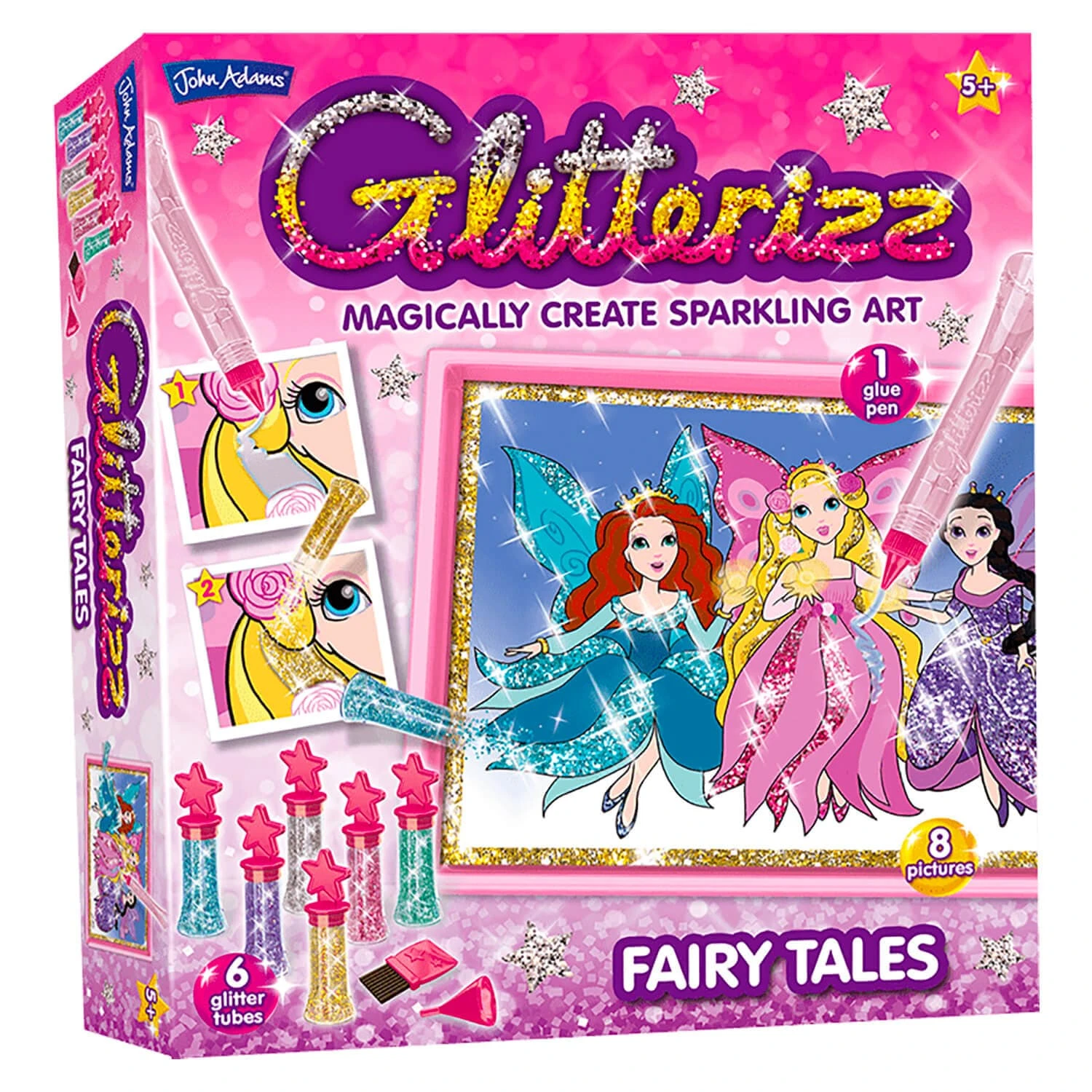 Glitterizz Fairy Tales Sparkling Art Pictures Creative Age 5+ 3 Glitterizz Fairy Tales Sparkling Art Pictures Creative Age 5+