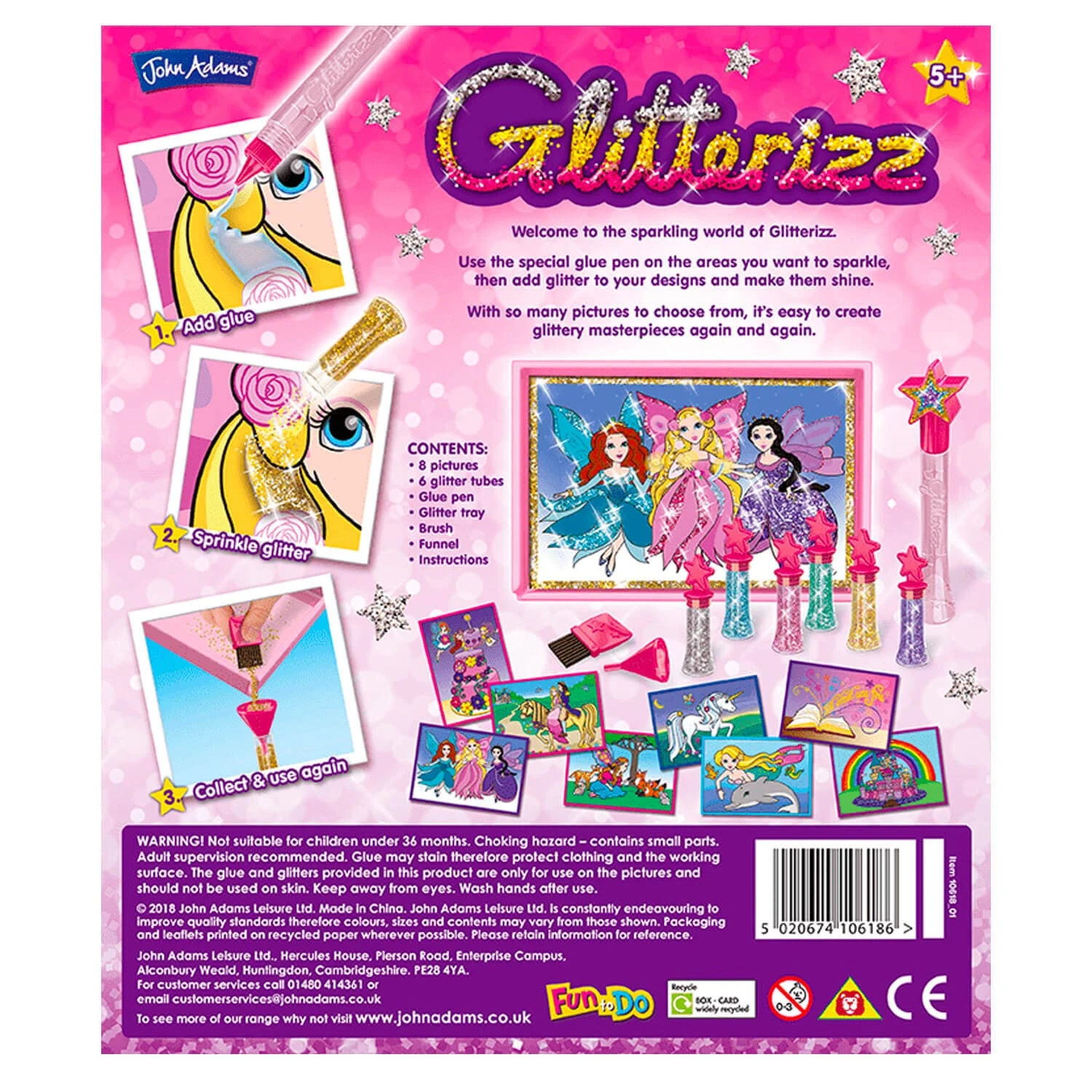 Glitterizz Fairy Tales Sparkling Art Pictures Creative Age 5+ 5 Glitterizz Fairy Tales Sparkling Art Pictures Creative Age 5+ - Image 3
