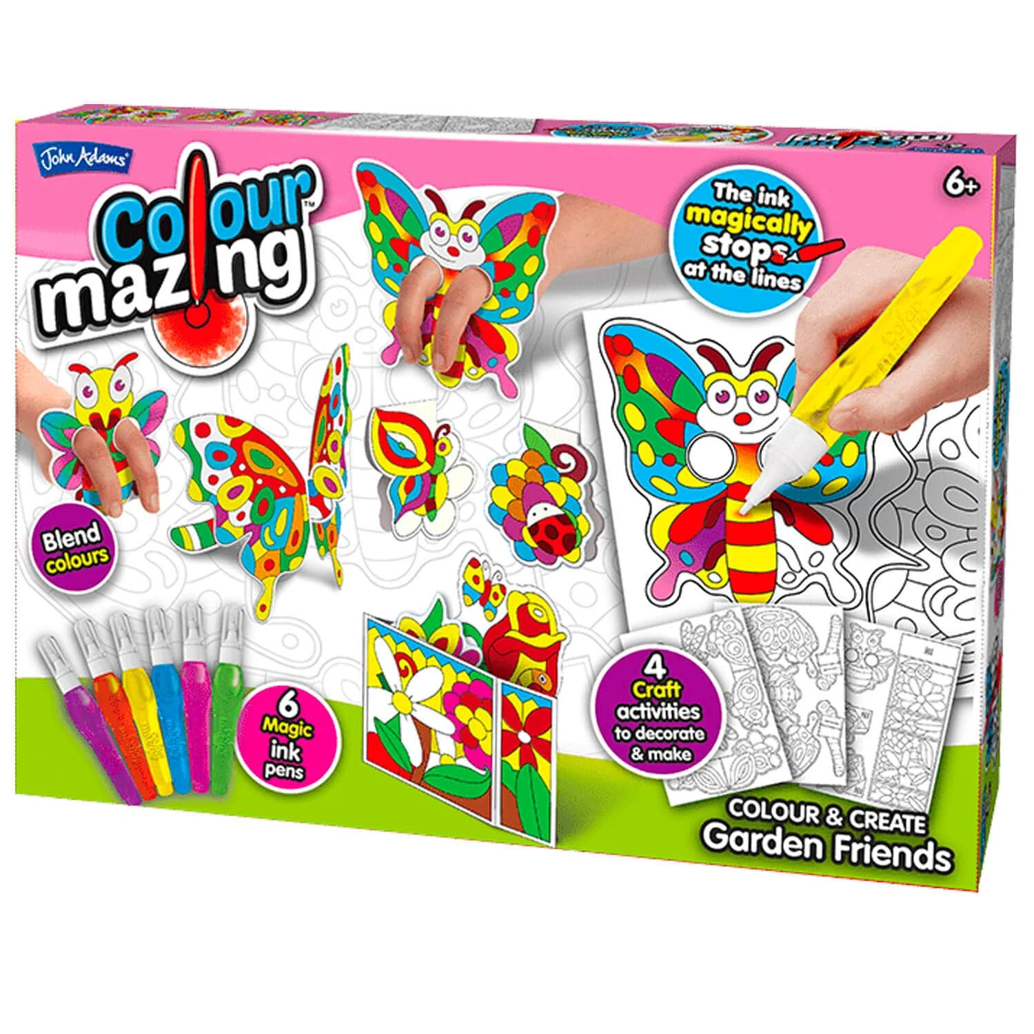 Colourmazing 3D Colour & Create Activity Set Magic Ink Age 6+ 3 Colourmazing 3D Colour & Create Activity Set Magic Ink Age 6+