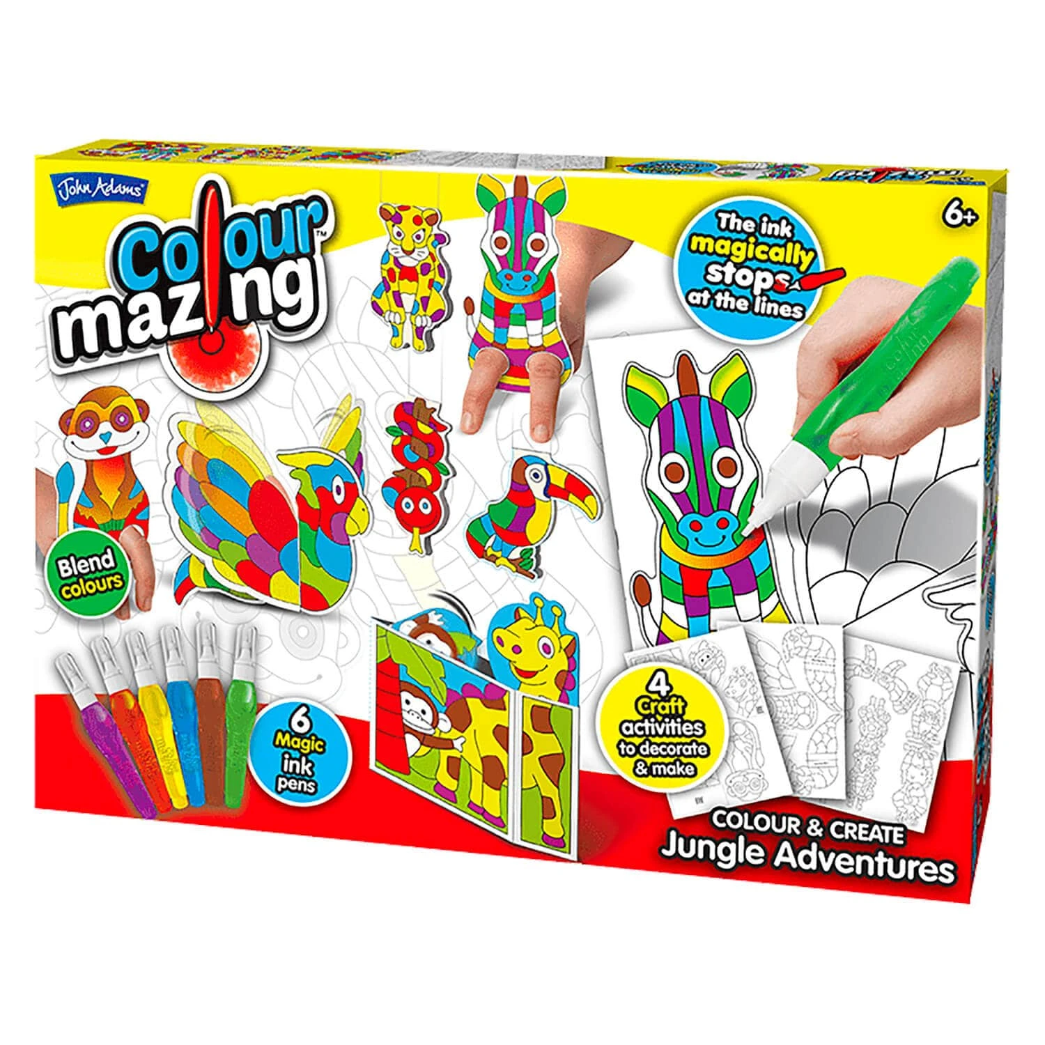 Colourmazing 3D Colour & Create Activity Set Magic Ink Age 6+ 4 Colourmazing 3D Colour & Create Activity Set Magic Ink Age 6+ - Image 2