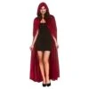 Adults Deluxe Velvet Hooded Cape Dark Red Vampire 140cm -Halloween Costumes Store HF 5141 1600 1 94683.1568364919.1100.1100