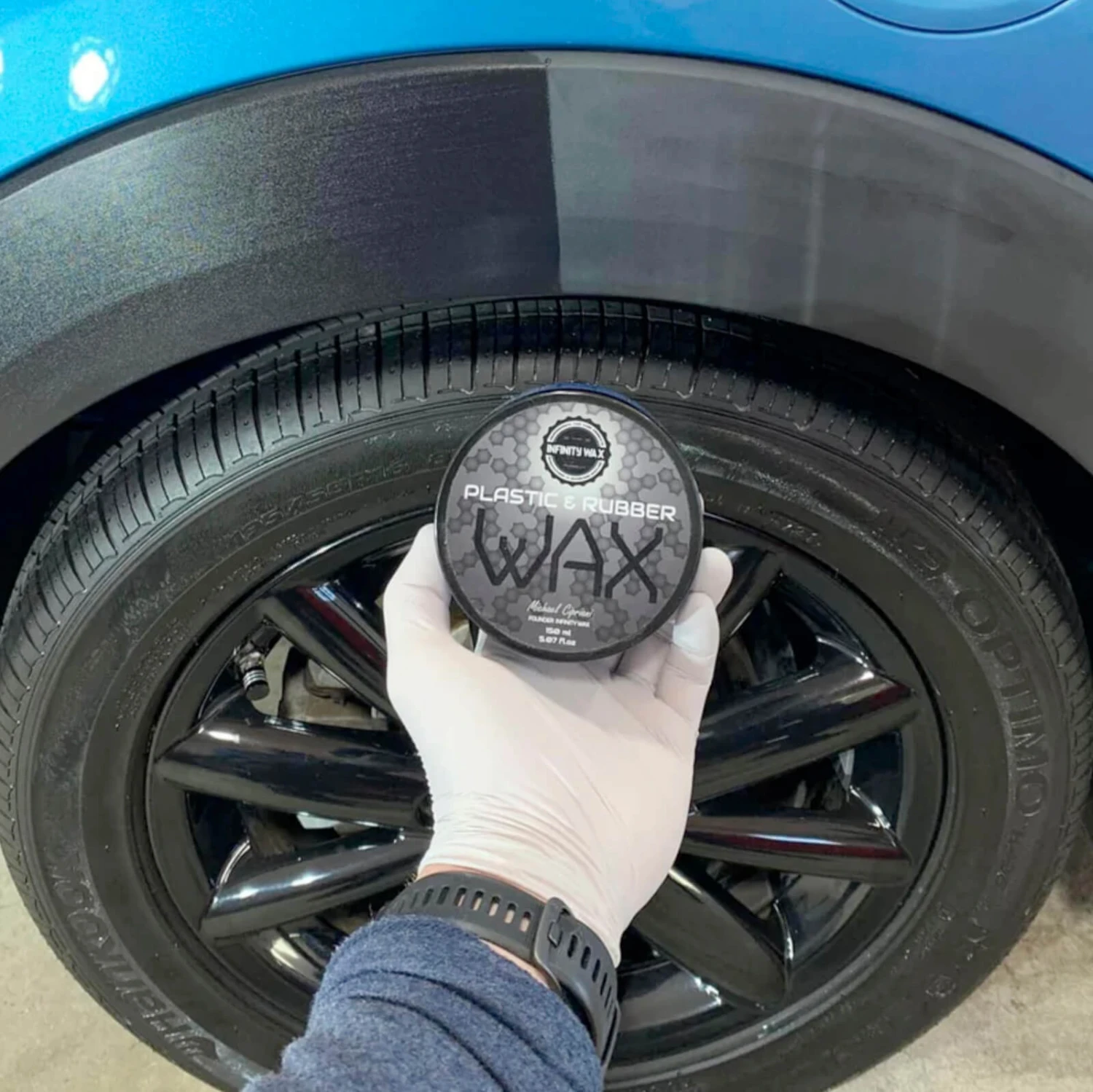 Plastic & Rubber Wax Car Detailing Protection Restore 200ml 4 Plastic & Rubber Wax Car Detailing Protection Restore 200ml - Image 2