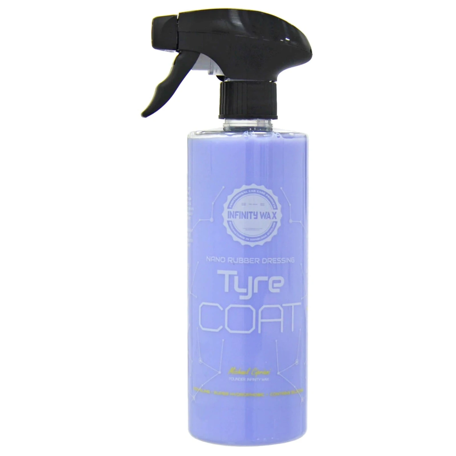 Tyre Coat Nano Rubber Dressing Sprayable Car Detailing 500ml 3 Tyre Coat Nano Rubber Dressing Sprayable Car Detailing 500ml