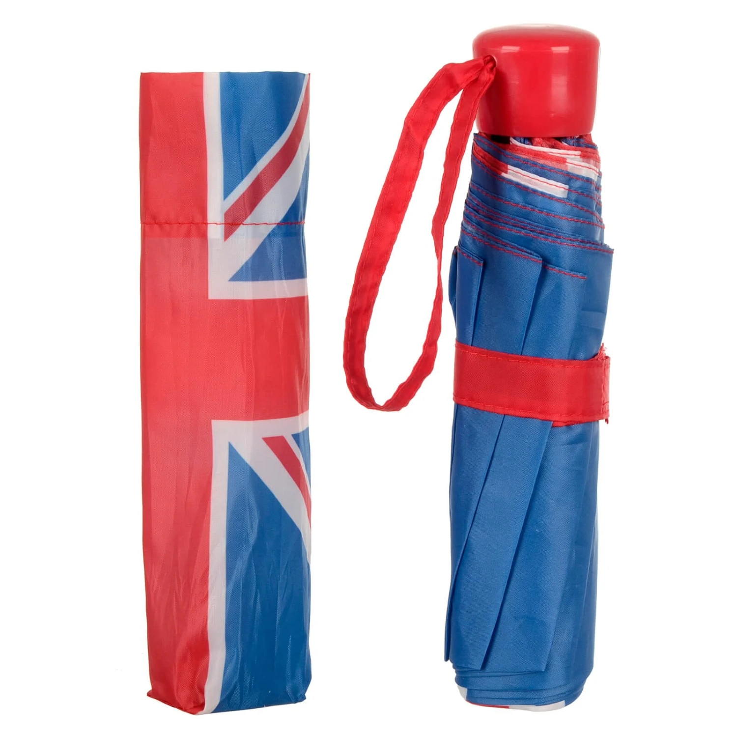Drizzles Union Jack Flag Supermini Umbrella Manual Brolly 4 Drizzles Union Jack Flag Supermini Umbrella Manual Brolly - Image 2