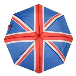 Drizzles Union Jack Flag Supermini Umbrella Manual Brolly 7 Drizzles Union Jack Flag Supermini Umbrella Manual Brolly -Halloween Costumes Store KSBUU0408 3 opt