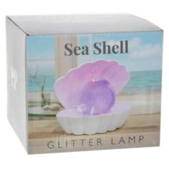 Sea Shell Water Glitter Lamp Colour Changing LED Light -Halloween Costumes Store LPL49420 3 opt