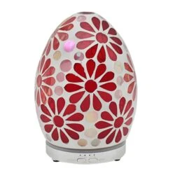 Leonardo Aroma Humidifier Flower Mosaic Egg Colour Change LED Light 16cm -Halloween Costumes Store LPLLP47494 3 opt