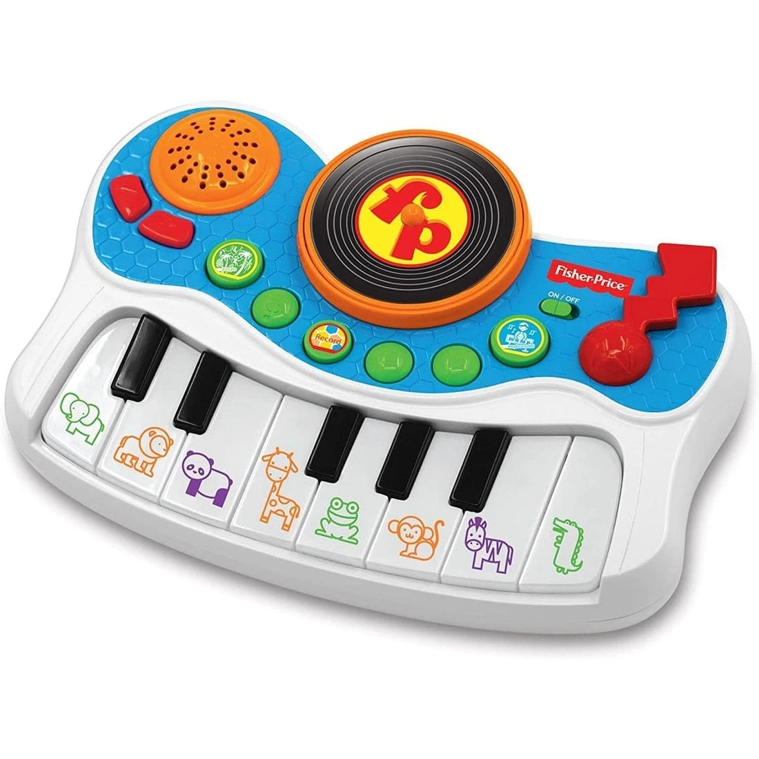 Fisher Price Musical Kids Studio 8 Animal Sounds Turntable Age 2+ 4 Fisher Price Musical Kids Studio 8 Animal Sounds Turntable Age 2+ - Image 2