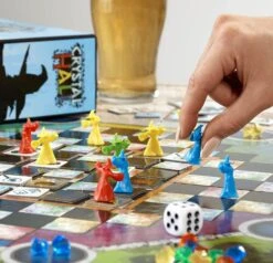 Gibsons Crystal Hall Strategy Board Game Wizards Team Quest Age 10+ -Halloween Costumes Store PRI9018 2 opt