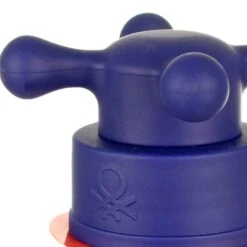 Benetton Water Bottle Borosilicate Glass Tap Handle Top 550ml -Halloween Costumes Store PRIBE 0798 BL 2 opt