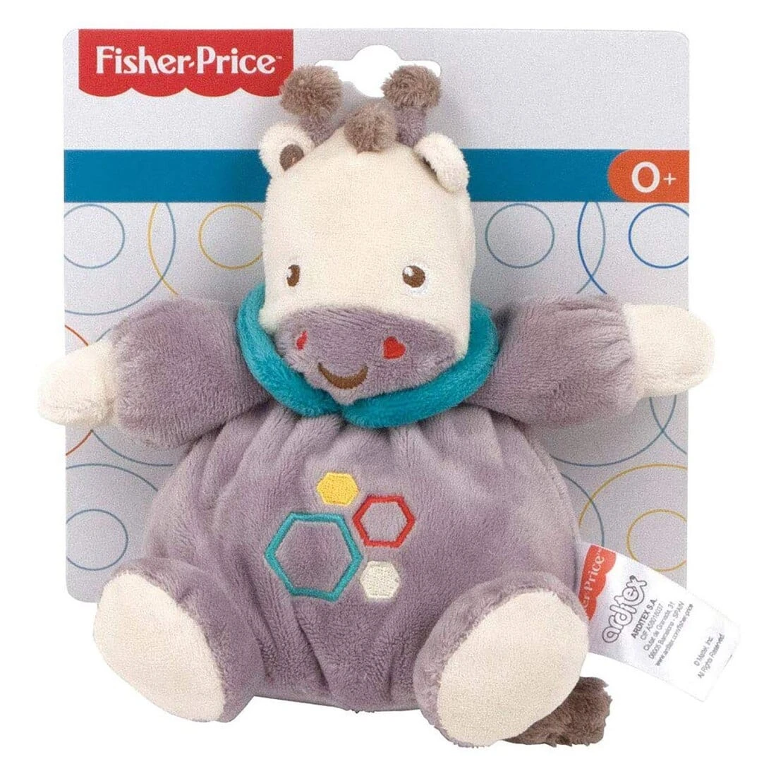 Fisher Price Fisher-Price Plush Animal Baby Soft Toy 6" Character Rattle 7 Fisher Price Fisher-Price Plush Animal Baby Soft Toy 6" Character Rattle - Image 5
