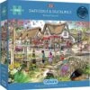 Gibsons Daffodils & Ducklings Jigsaw Puzzle Spring Village 1000 Pieces -Halloween Costumes Store PRIG6319 1 opt