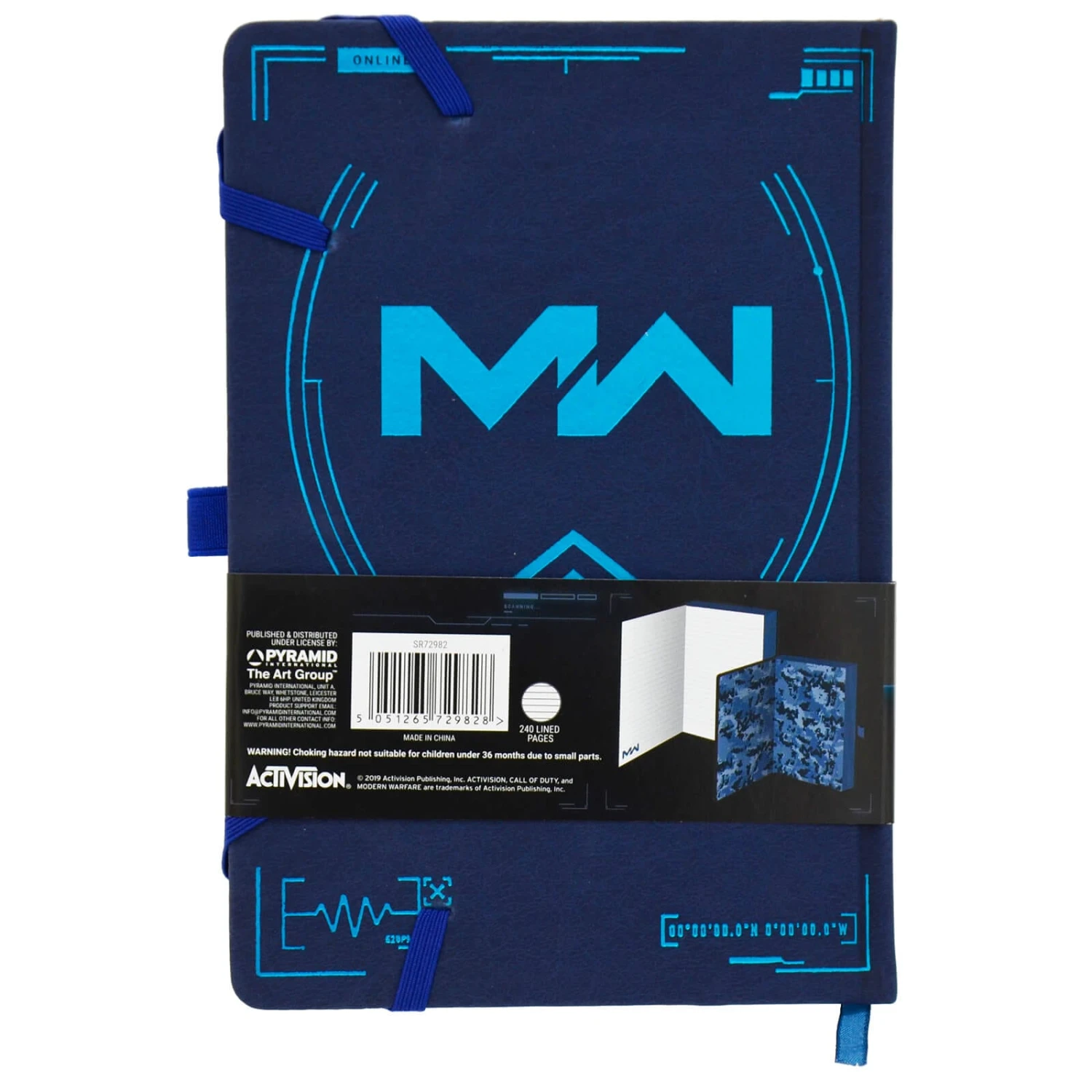 Activision Call Of Duty A5 Notebook Metallic Hardback Cover 240 Pages 4 Activision Call Of Duty A5 Notebook Metallic Hardback Cover 240 Pages - Image 2