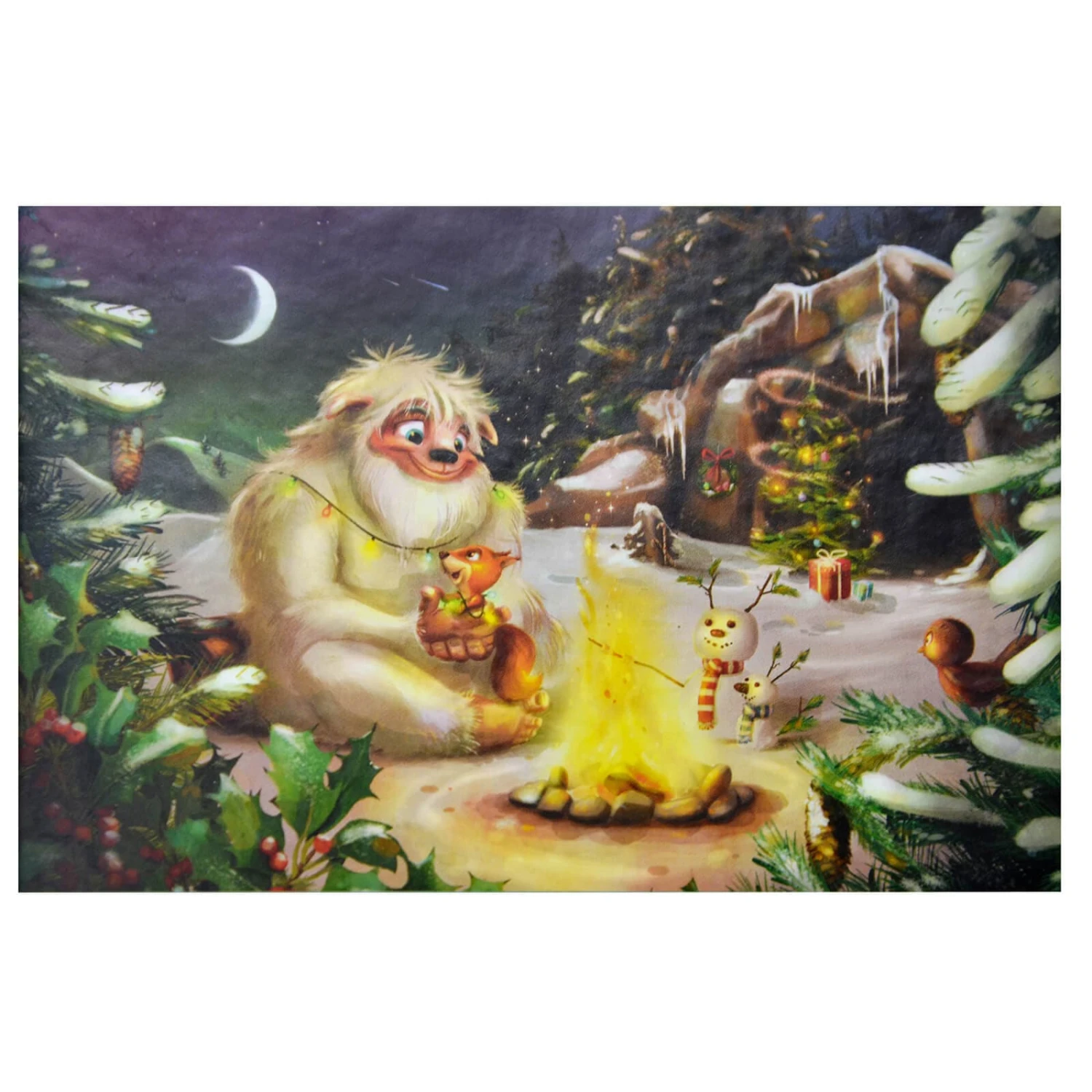 Snow Monster Jigsaw Puzzle Christmas Holly 200 Pieces Age 7+ 4 Snow Monster Jigsaw Puzzle Christmas Holly 200 Pieces Age 7+ - Image 2